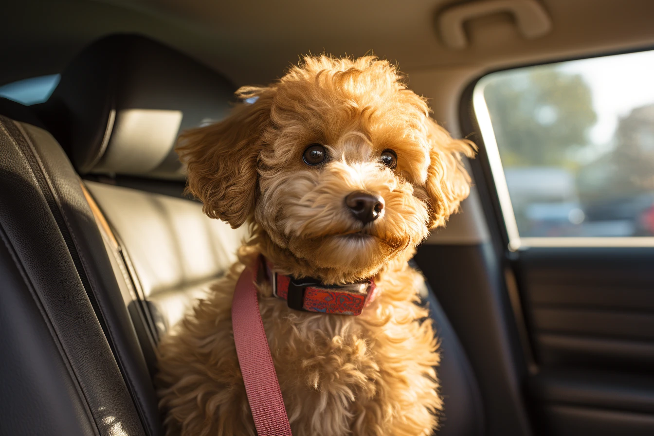 Honda Odyssey Dog Car Seat for Miniature Poodles