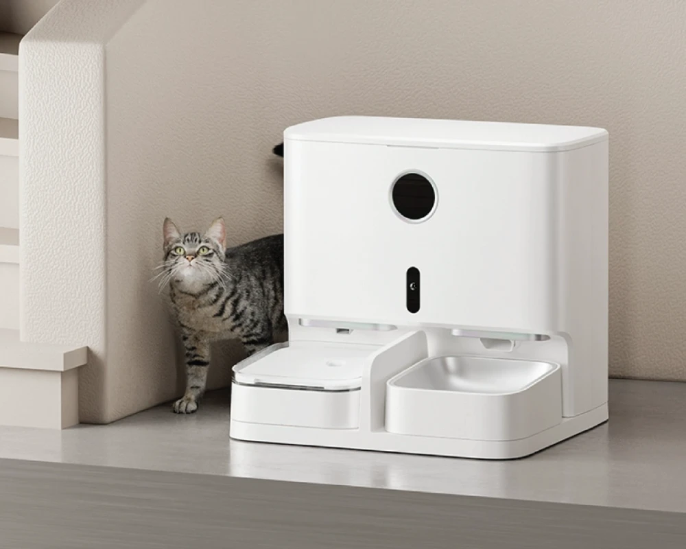 automatic dog feeder and water dispenser